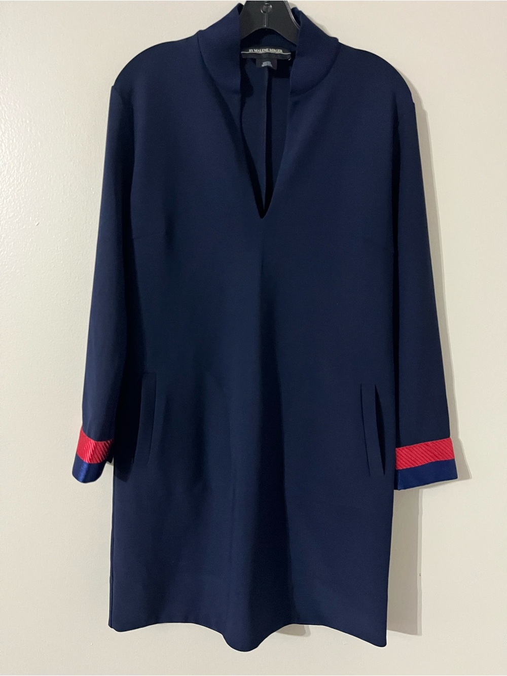 By Malene Birger Blue Shift Dress Sz 36/ US 6
